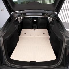 Tesla Model Y Trunk Mat (TPE material)– Snow White – 1 Piece